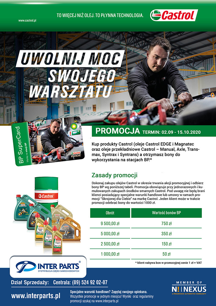 Promocja olejowa Castrol 